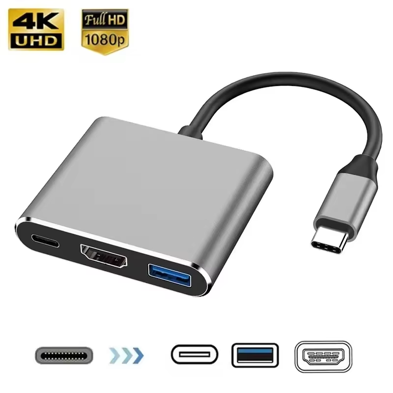 Docking Station Usb C - Док-станция 3 в 1 USB PD