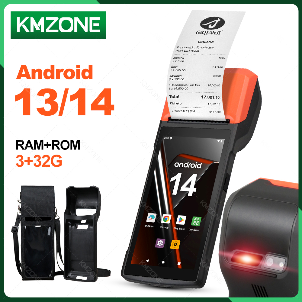 Pos Terminal Android - Ручной принтер для КПК Android 13/14,