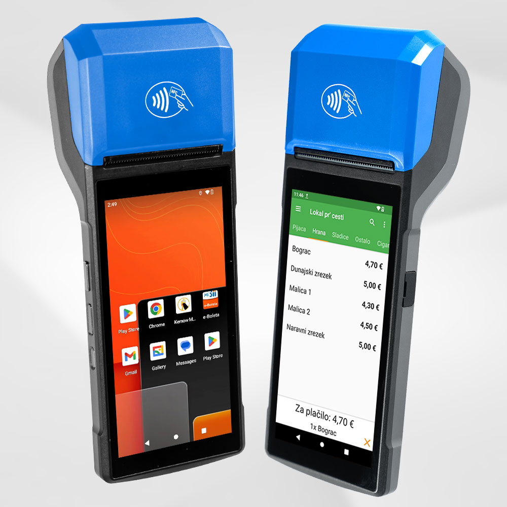Pos Terminal Android - Новейший Android 14, кассовый аппарат с