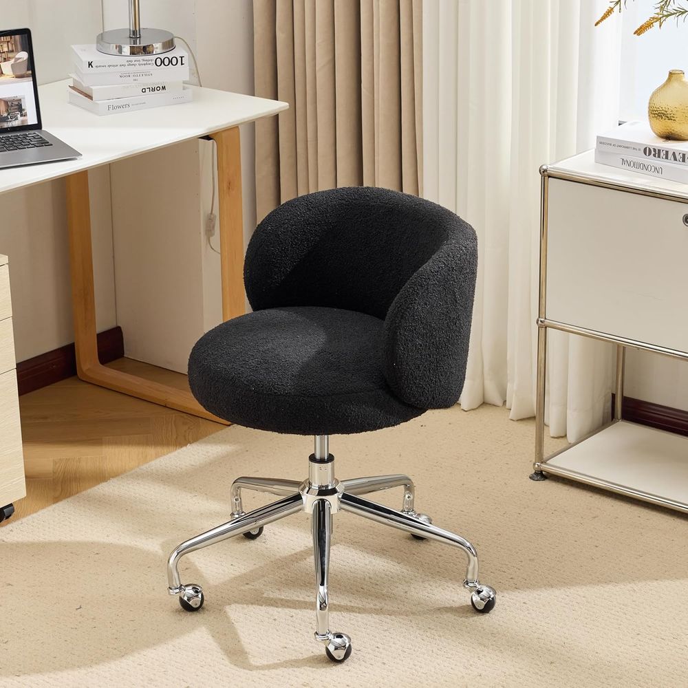 Office Tech Chair - Компактный поворотный стул на колесиках, эргономичная