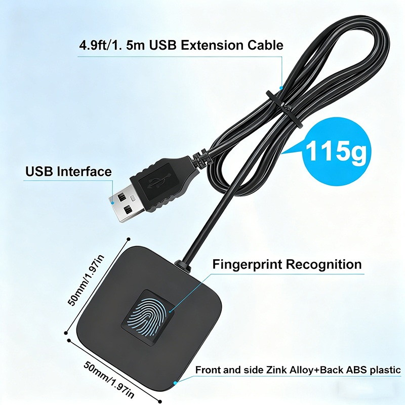 USB-сканер отпечатков пальцев  – обзор и цена Fingerprint Reader Usb