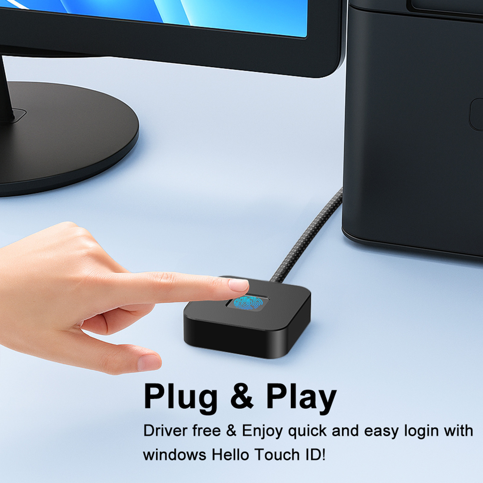 USB-сканер отпечатков пальцев  – обзор и цена Fingerprint Reader Usb