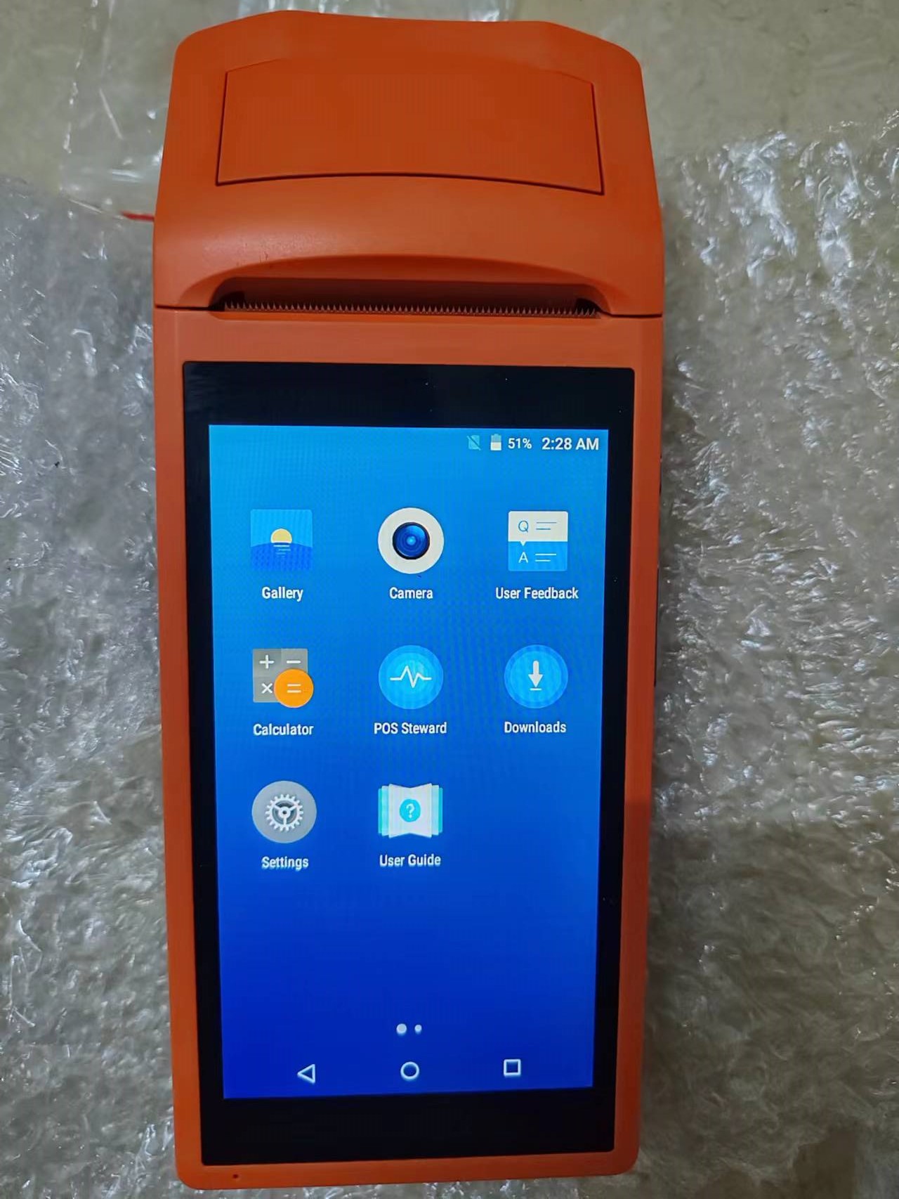 Б/у портативный Pos-терминал V – обзор и цена Pos Terminal Android