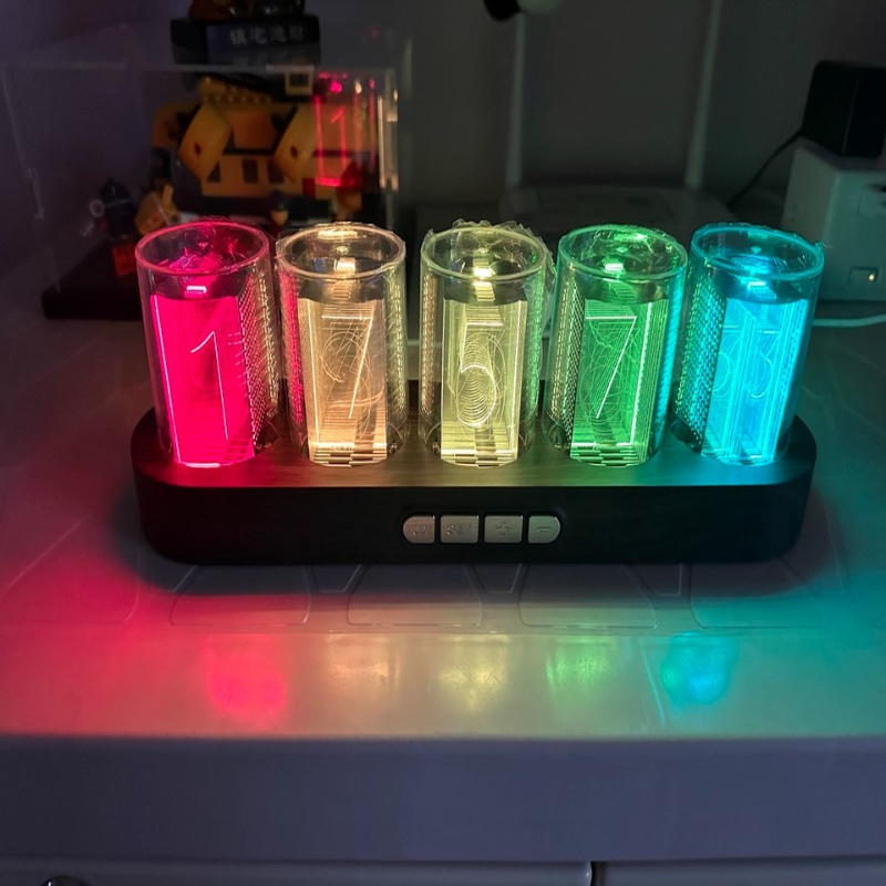 RGB LED-часы Nixie Tube для ге – обзор и цена Office Tech Setup
