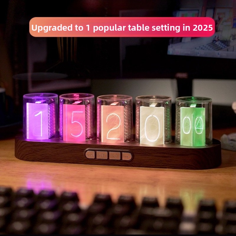 RGB LED-часы Nixie Tube для ге – обзор и цена Office Tech Setup
