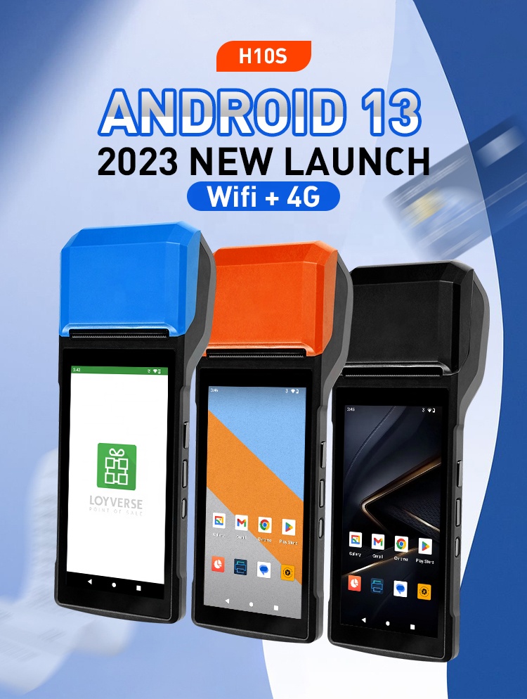 5,5-дюймовый HD Android 13 H10 – обзор и цена Pos Terminal Android