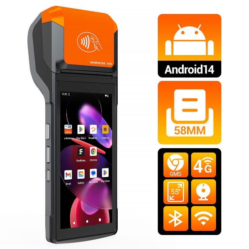 Senraise H10P Mobile Handheld  – обзор и цена Pos Terminal Android